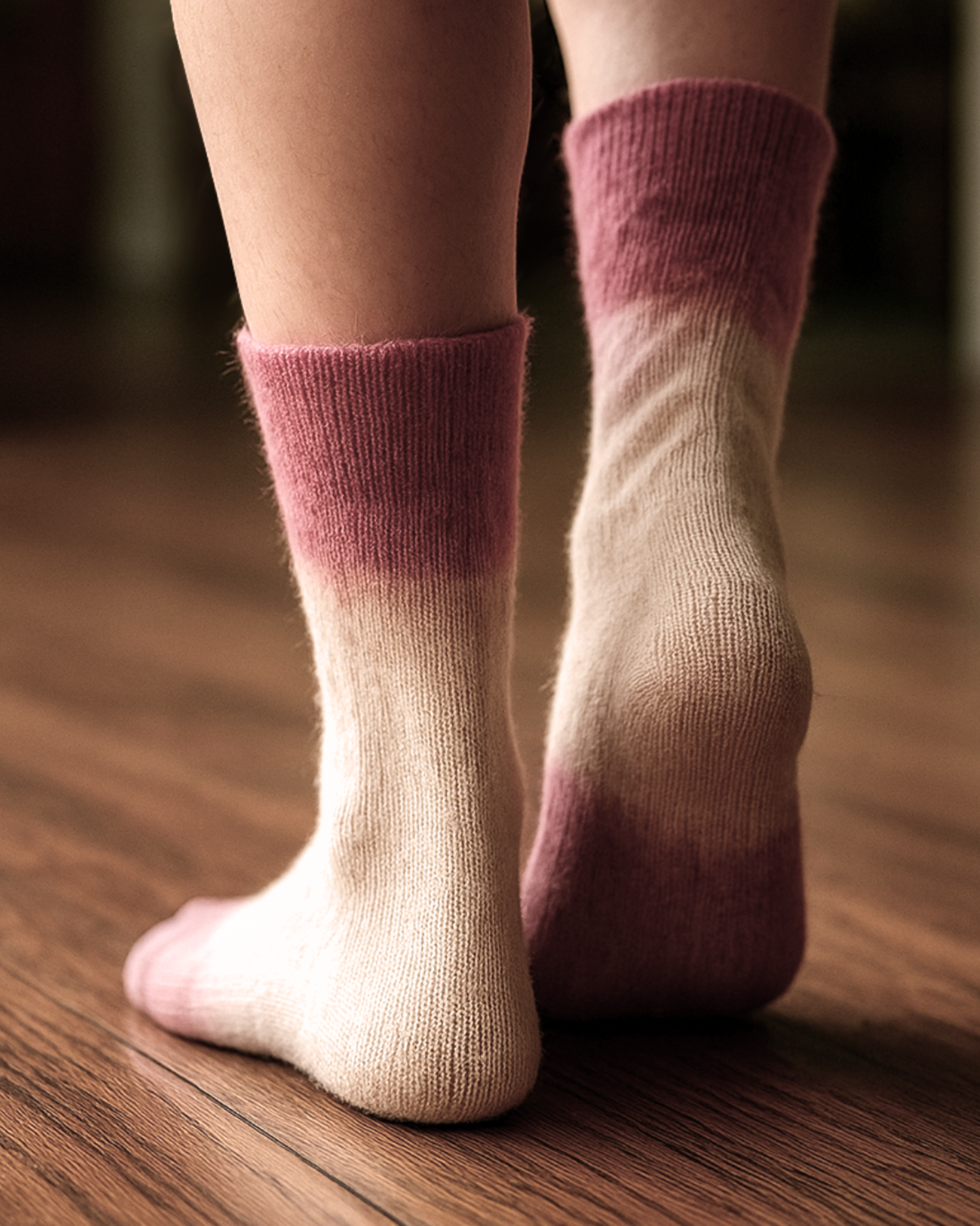 Alpaca Socks - Botanically Dyed