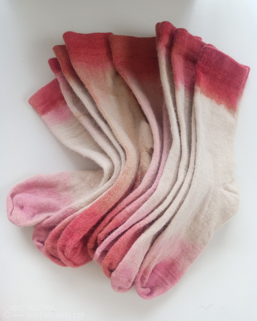 Alpaca Socks - Botanically Dyed